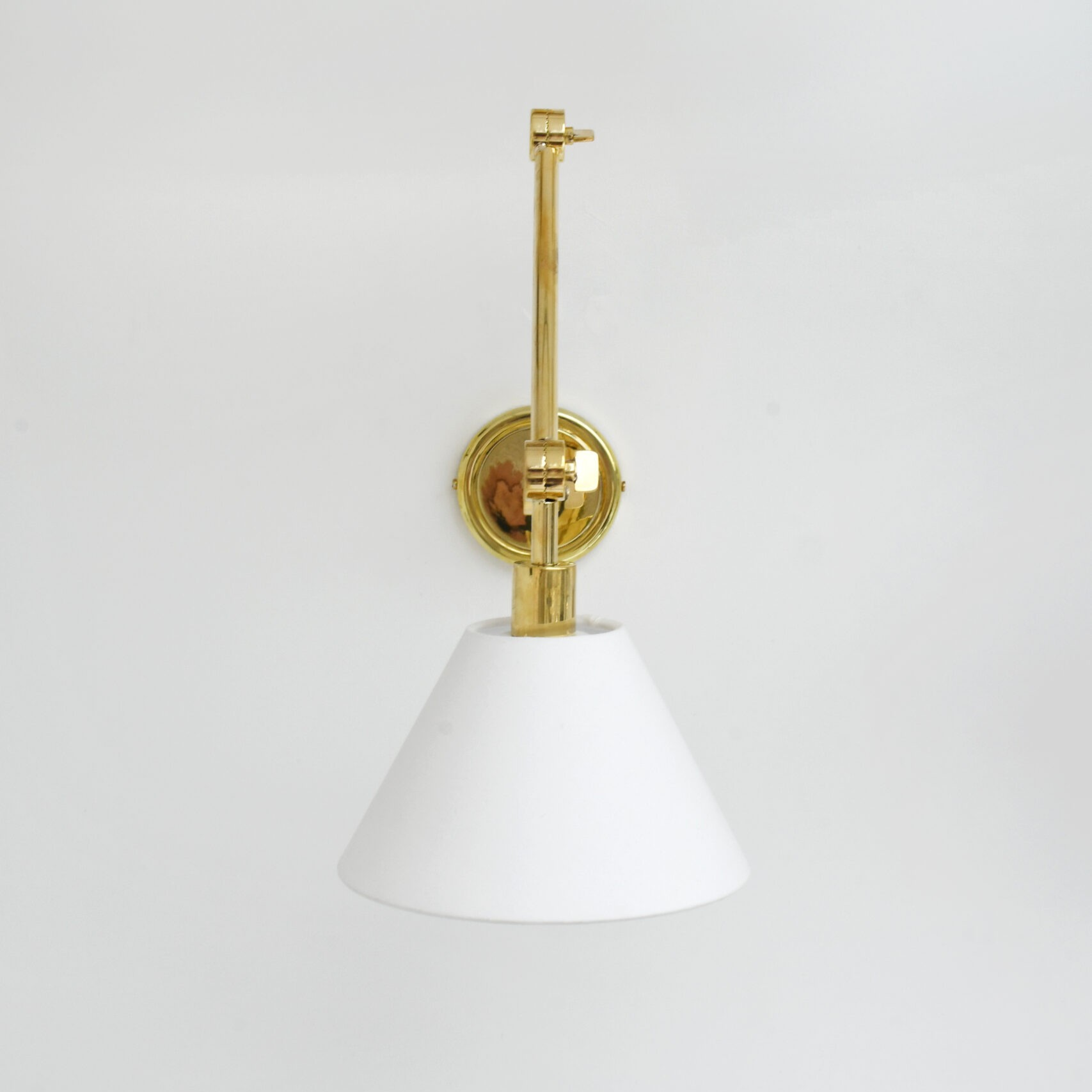 Perry Brass Wall Light