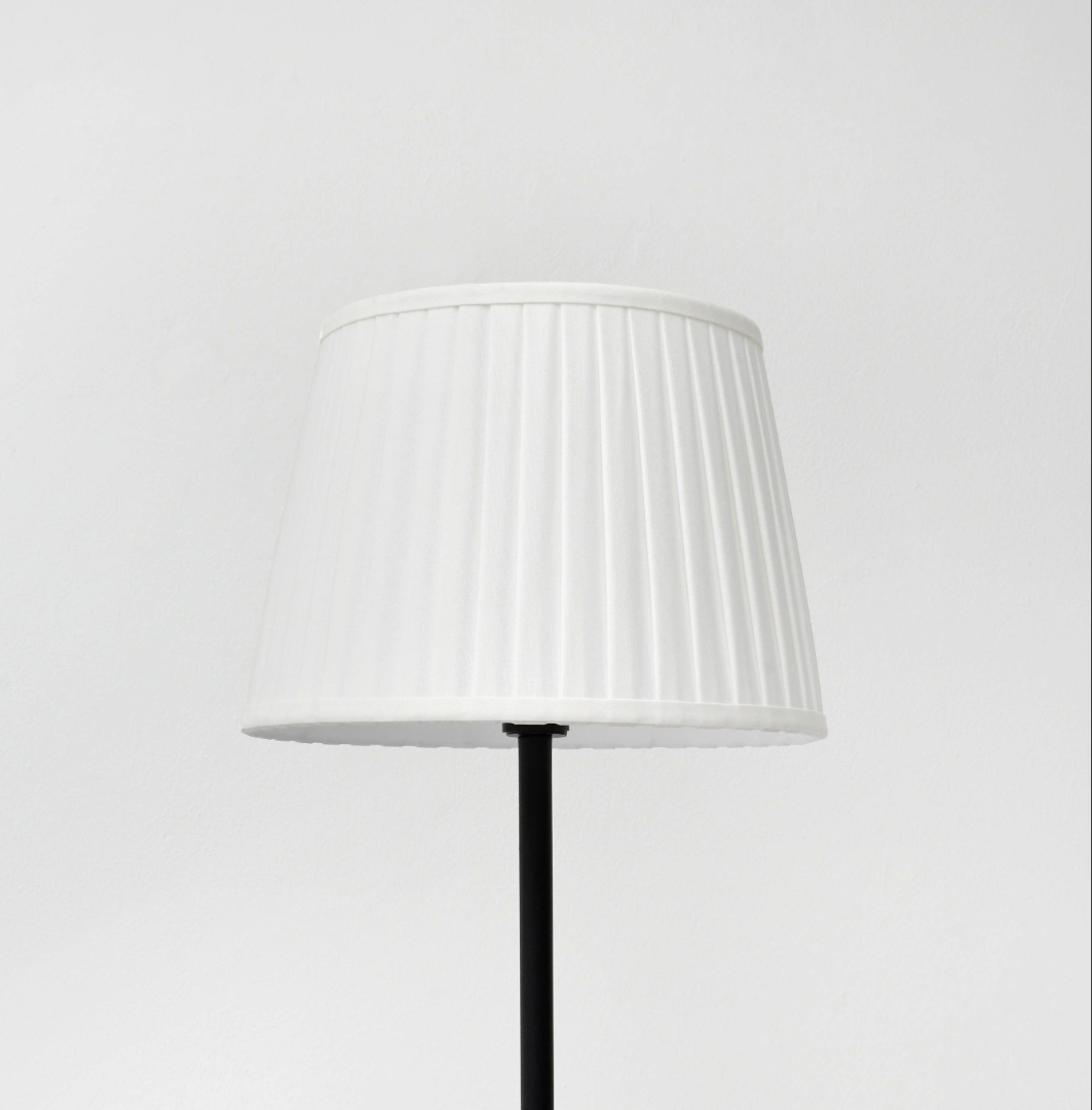 Pleated Tapered Drum Shade