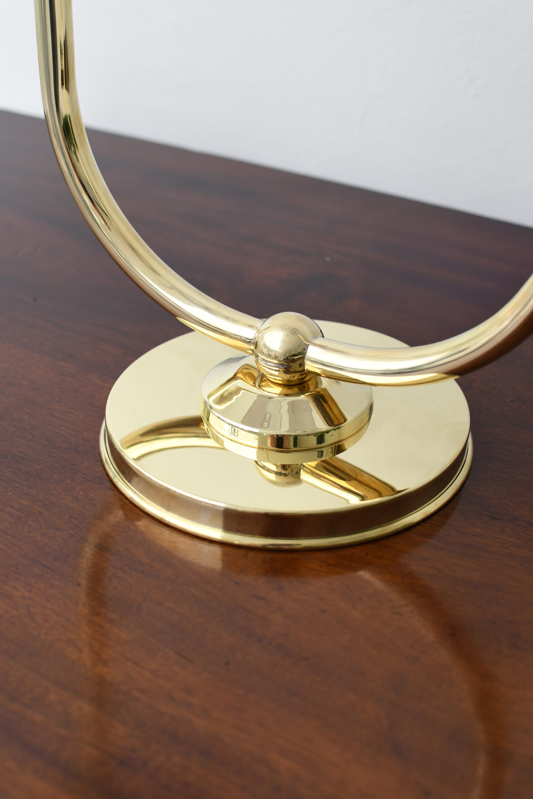 Campbell Double Brass Table Lamp - Image 2