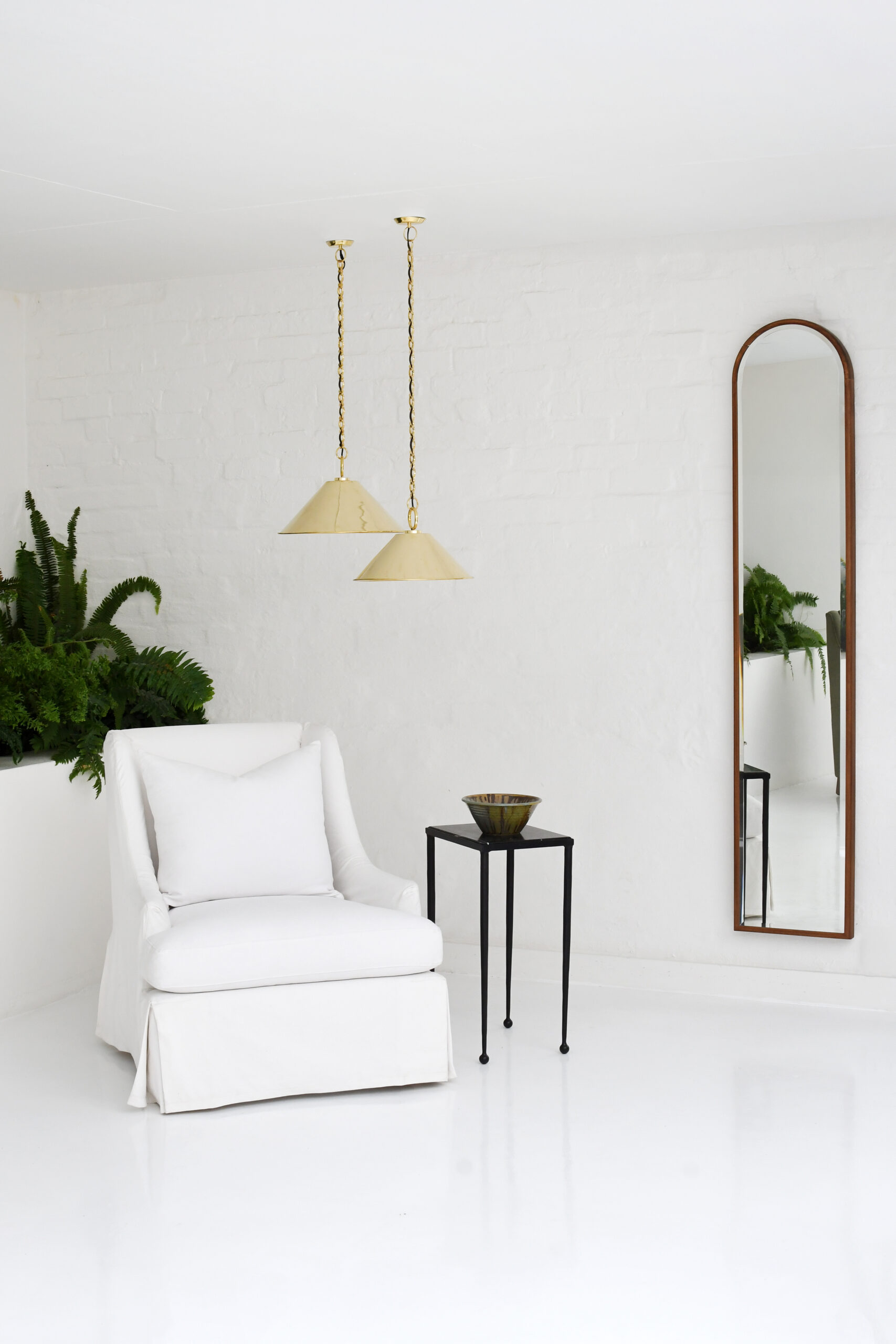 Parker Conical Brass Pendant - Image 4