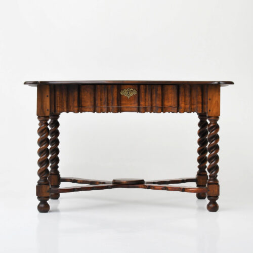 Stinkwood Barley Twist Table